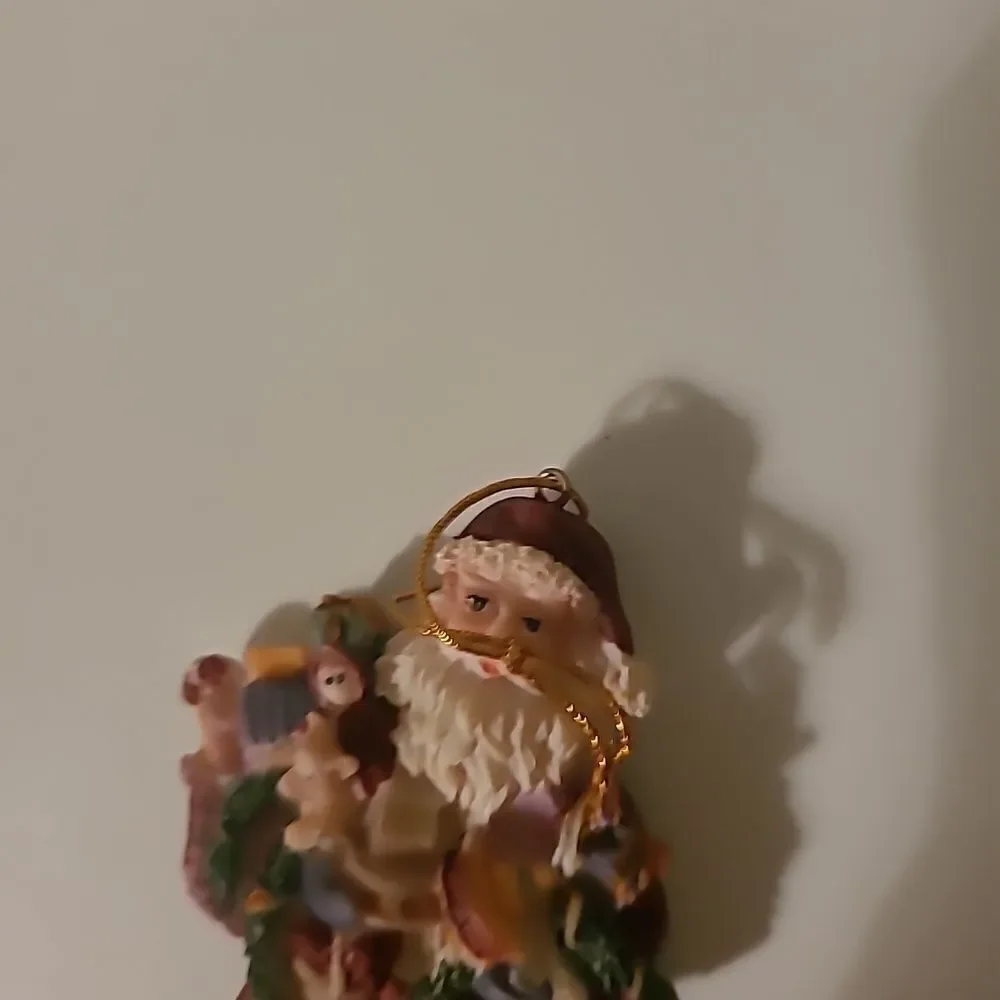 Vintage Santa Ornament #5
